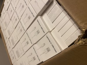 Câble de charge pour iPhone iPad de 1M