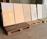 Carrelage grand format 60x120 cm grés cérame rectifié – effet marbre - plusieurs modèles