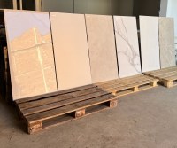 Carrelage grand format 60x120 cm grés cérame rectifié – effet marbre - plusieurs modèles