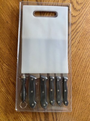 ⭐️ Lot Set de Couteaux avec Planche à découper Koch Messer