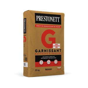 Enduit de garnissage garnissant