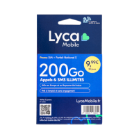 Carte SIM Lycamobile sim téléphone carte Lyca mobile