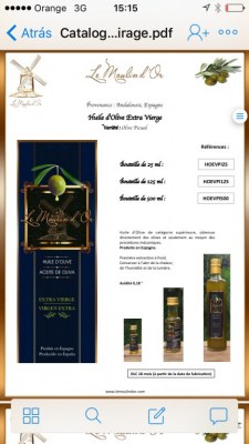 Huile d'olive Extra Vierge