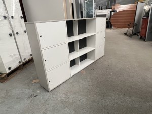 MEUBLE TV AVEC PORTE BOIS ET ETAGERE