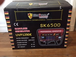 GROUPE ÉLECTROGÈNE 6500 W