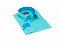 Chemise fashion Slim fit coupe cintrée vert DI LUCA