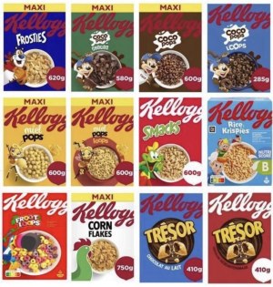 Kelloggs - Cereals - Bars