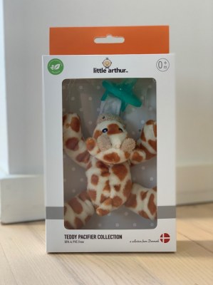 Lot de tétines-peluches "Little Arthur"