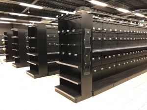 Gondoles et mobilier agencement de magasin