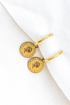 Lot boucles d'oreilles Reine Elizabeth