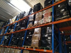 Mélange d’articles dans les palettes retour NPAI