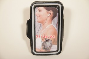 Housse brassard néoprène pour le sport compatible Samsung Galaxy S2, Galaxy S3, Galaxy...