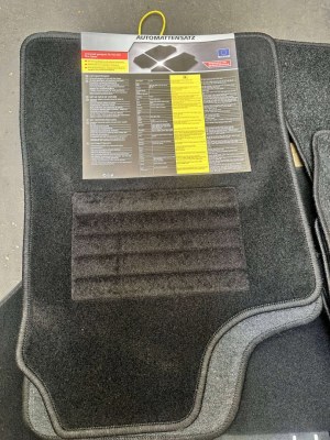 Lot de tapis de voiture de luxe