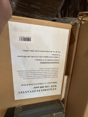 Vente 70 palettes   d'étagères murales