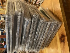 Lot 32 Carnets A5 décorés à spirales