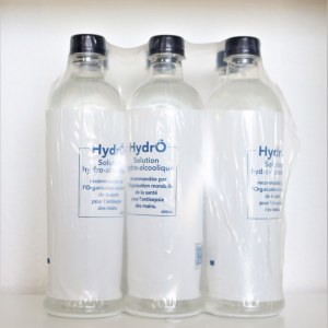 SOLUTION HYDRO ALCOOLIQUE FABRICATION FRANCAISE RECOMMANDE PAR OMS
