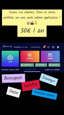 IPTV ABONNEMENT 1 AN