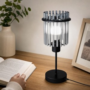 Lot de 48 lampes de table à tiges de verre – stock France