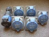 Lot de 6 prises 220 volts male ou femelle Legrand 16A-6 ou 9h/200-250V