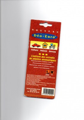 Boxer, désodorisant