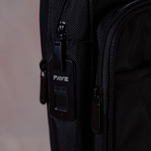 Sacoche de transport pour ordinateur portable avec empreinte digitale, multiples compartiments,...