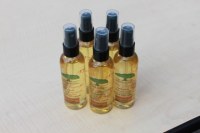 Petit lot de 20 flacons 100 ml huile argan