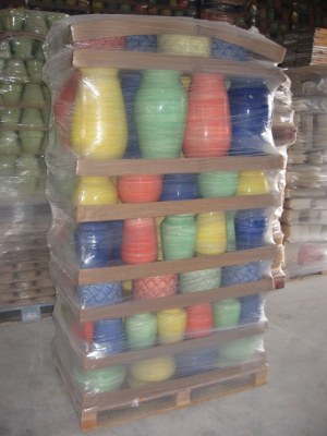 VASES ET CACHE POTS MULTICOLORS