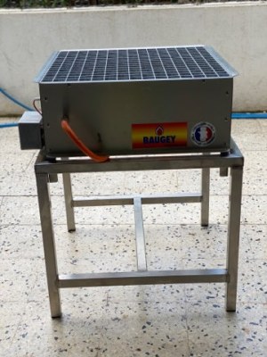 Piètement pour générateur de flammes