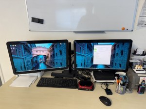 OFFRE SPÉCIALE – Pack Double Écrans Dell P2213F 22” avec Support