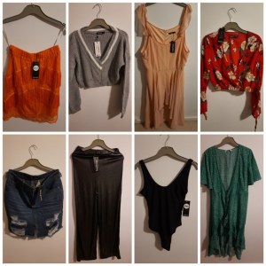 LOT VÊTEMENTS BOOHOO