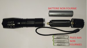 LAMPE TORCHE LED