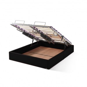 DIRECT GROSSISTE LIT COFFRE + 2 sommiers ÉLECTRIQUES + 2 matelas VISCO MEMORY