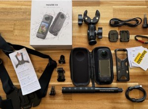 Insta360 X4 8K 360° Action Camera Adventure Bundle - Extra Battery 256G Card