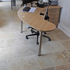 Travertin mixte 1er choix 40x60x1.2cm ou opus 4 formats