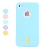 Etui de Protection pour iPhone 4/4S - Pourpre,jaune