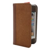 Etui de Protection et Portefeuille en Cuir pour iPhone 4/4S