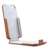 En bois de style retour d'unité centrale pour iPhone 4