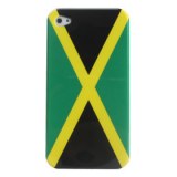 Étui de protection pour iPhone Drapeau de la Jamaïque 4 et 4s