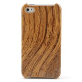 Cas modèle d'émulation du bois de protection pour iPhone 4 et 4s
