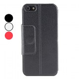 Litchi Etui en cuir PU pour iPhone 5