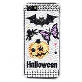 Modèle Halloween avec étui diamant de surface dure pour l'iPhone 5