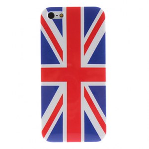 Cas Union Jack Motif dur pour l'iPhone 5