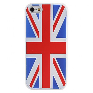 British National Case Modèle Drapeau souple pour iPhone 5