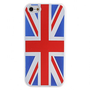 British National Case Modèle Drapeau souple pour iPhone 5