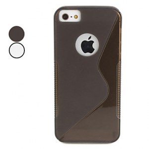 Anti-Débardage conception TPU Soft Case pour iPhone 5