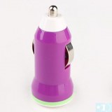 Chargeur voiture Mini pour iPhone 5- Rouge, Noir