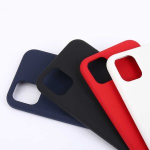 Pour iPhone 12 coque silicone liquide avec magsafe en gros