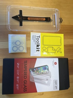 Film Protection iPhone kit d'installation qualité A+++