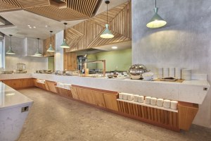 BUFFET LIBRE SERVICE RESTAURANT HOTEL COMPTOIR ITALCONCEPT CAFE