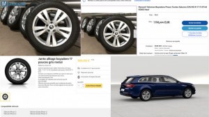 Jante alu renault talisamn Bayardere
